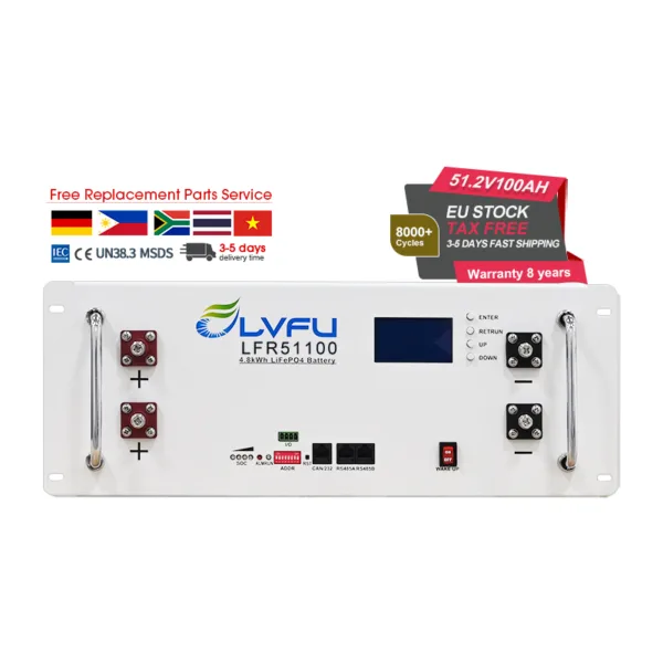 48V Lithium Battery Pack for off-grid Solar System